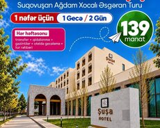 2 günlük Şuşa Kəlbəcər Xankəndi Ağdərə turu
