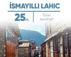 1 günlük İsmayıllı Lahıc turu