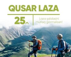 1 günlük Quba Qusar Laza turu