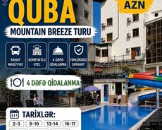 Qidalanma daxil Quba Mountain Breeze turu