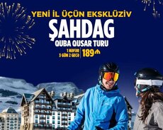 Quba Qusar Şahdağ turu Yeni İlə özəl