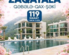 2 günlük Qəbələ Qax Şəki Zaqatala turu