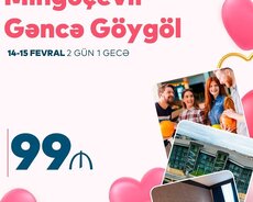 2 günlük Gəncə Göygöl Mingəçevir turu