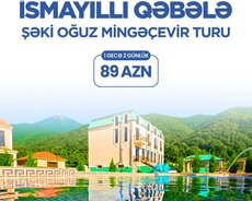 İsmayıllı Qəbələ Şəki Oğuz Mingəçevir turu