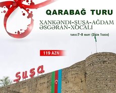 Xankəndi - Şuşa - Ağdam - Əsgəran - Xocalı turu