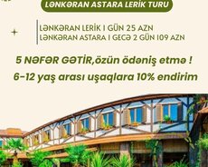 Lənkəran Astara Lerik turu