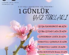 1 günlük turlar