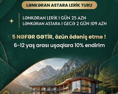 Lənkəran Lerik Astara turu