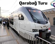 Qarabağ Turu Qatarla Hər Həftəsonu