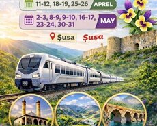 Qarabağ Turu Qatarla Hər Həftəsonu