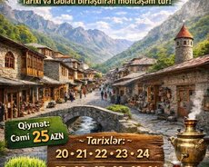 Hər həftəsonu endirimli İsmayıllı Lahıc turu