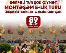 Zaqatala - Balakən - Qəbələ- Qax – Şəki