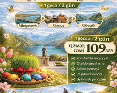 Mingəçevir Gəncə Göygöl turu