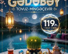 Mingəçevir Gədəbəy Tovuz turu