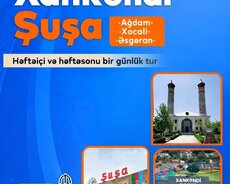 Şuşa, Xankəndi, Əsgərin, Ağdam