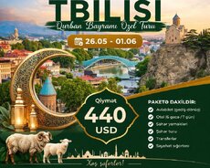 Tblisidə Qurban Bayramını Fərqli Yaşa 26.05.2026