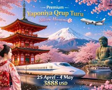 Yaponiya Sakura mövsümü turu