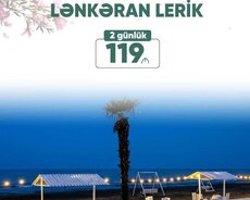 2 günlük Lənkəran Lerik Astara sim turu