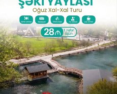 Şəki Yaylası Oğuz Xal-xal Turu