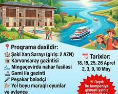 Möhtəşəm Şəki Mingəçevir Turu