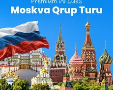 Lux Moskva və Moskva Sankt-peterburq qrup turları