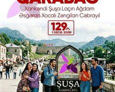 Gənclər üçün Xarıbülbül festivalı Şuşa turu