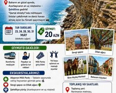 Abşeron Milli parki Şahdili turu