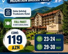 4 dəfə qidalanma daxil Quba turu 2 günlük