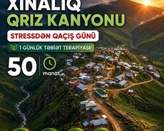 Xınalıq Qrız kanyonu turu