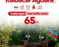 1 Günlük Kəlbəcər- Ağdərə-suqovuşan turu