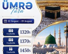 Ümrə Ziyarəti Avqust ayında