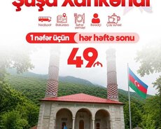 Şuşa Xankəndi Ağdam Xocalı Əsgəran İsa Bulağı Turu