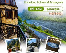 Zaqatala – BALAKƏN – Qax – ŞƏKİ – MİNGƏÇEVİR