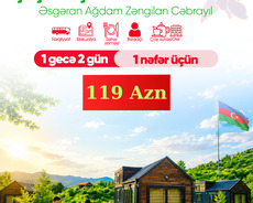 2 günlük Şuşa Laçın Xankəndi Xocalı Ağdam Zəngilan