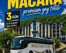 3 günlük premium Quba Macera lake park turu