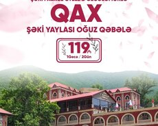 Qax Şəki Oğuz Qəbələ turu