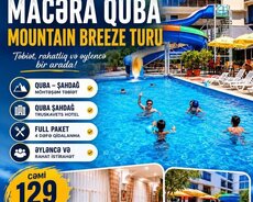 2 günlük qidalanma daxil Quba Mountain turu