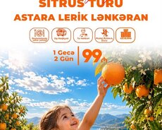 2 Günlük Lənkəran Lerik Astara Sitrus Turu