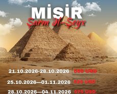 Misir Üçün İlin Son Təklifləri