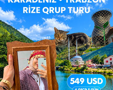 Qaradəniz - Trabzon və Rize Qrup turu