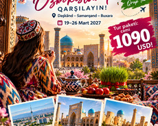 Novruz Bayramını Özbəkistanda qarşılayın