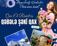 5* El Resortda Qax Şəki Qəbələ turu