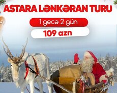 Yeni İlə özəl Lənkəran Astara turu
