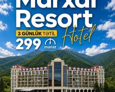 3 günlük Marxal hoteldə Şəki turu