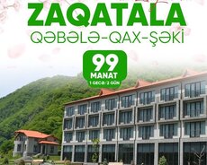 Novruza özəl 2 günlük Qəbələ Qax Şəki Zaqatala